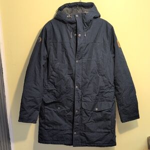 Fjallraven G-1000 Greenland Winter Parka Womens Large Blue NWT